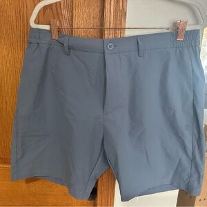 🚨NWOT🚨 ZYIA Slate Blue Men's Flat Front Shorts